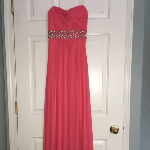 JCPenney Red Evening Dresses S